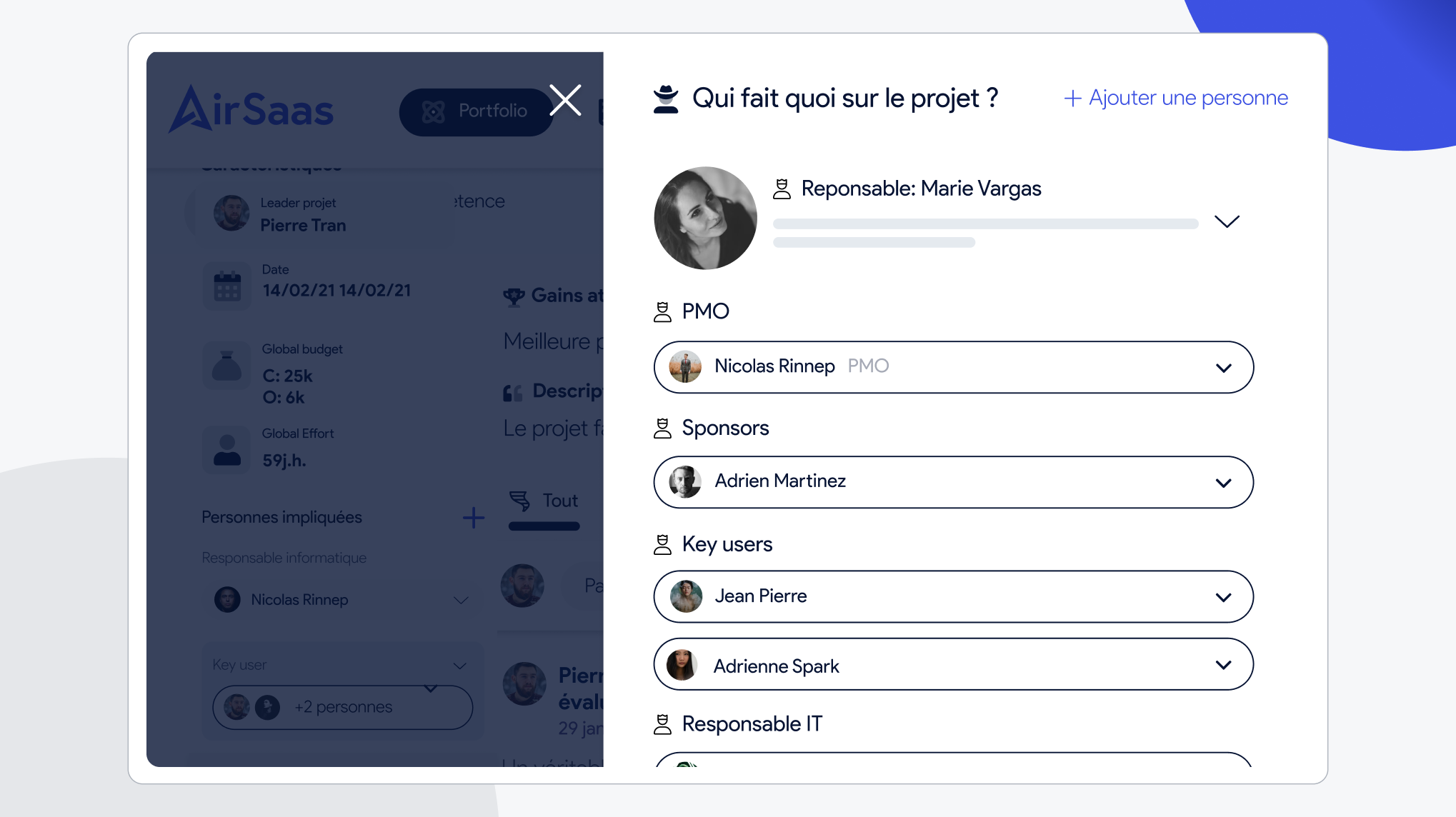 AirSaas - Collaborez pour mieux piloter : Regroupez toutes vos parties prenantes autour de votre plateforme de gouvernance. Parce ce que sans collaboration, il n'y a pas de priorisation.