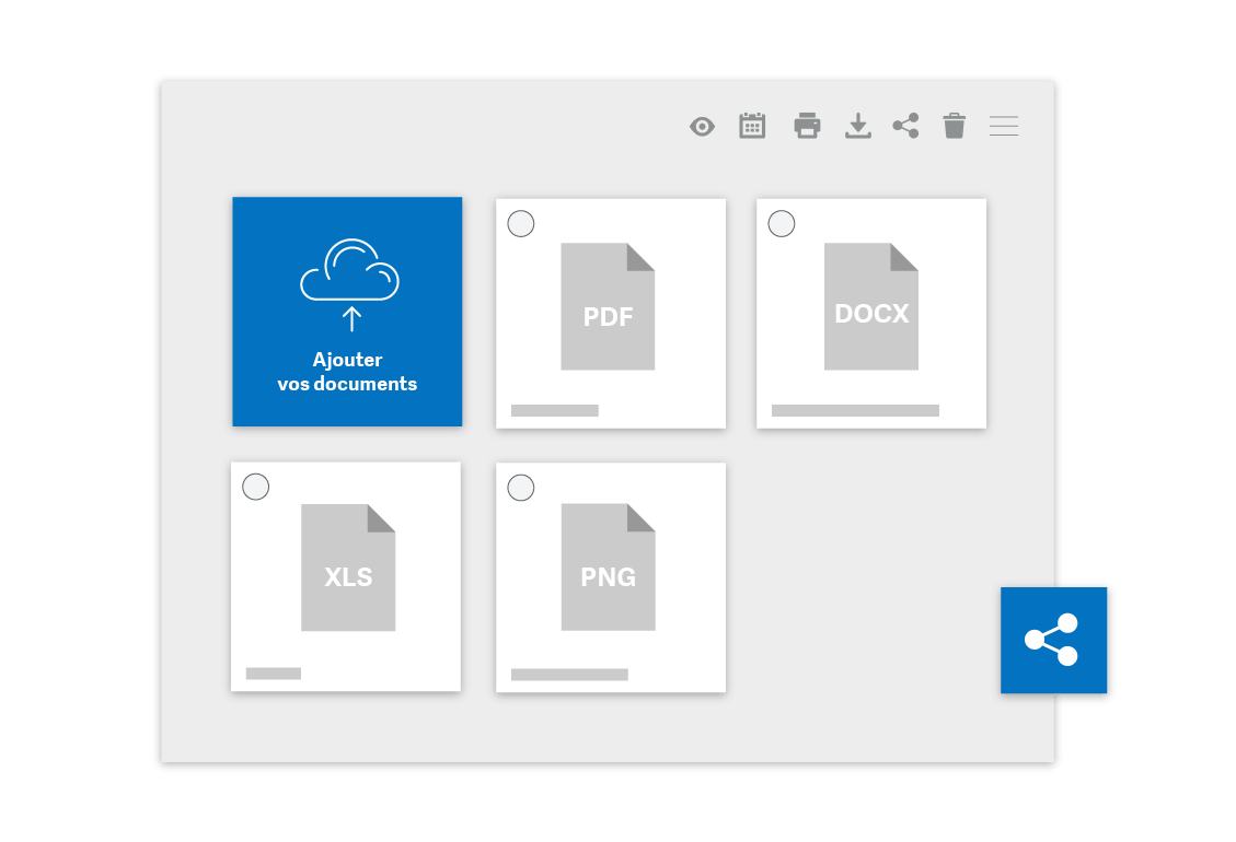 Sage Business Cloud Compta - Collaboration et partage
Je centralise et partage mes pièces comptables avec mes équipes ou mon expert-comptable. J'accède facilement à ces documents, où que je sois.