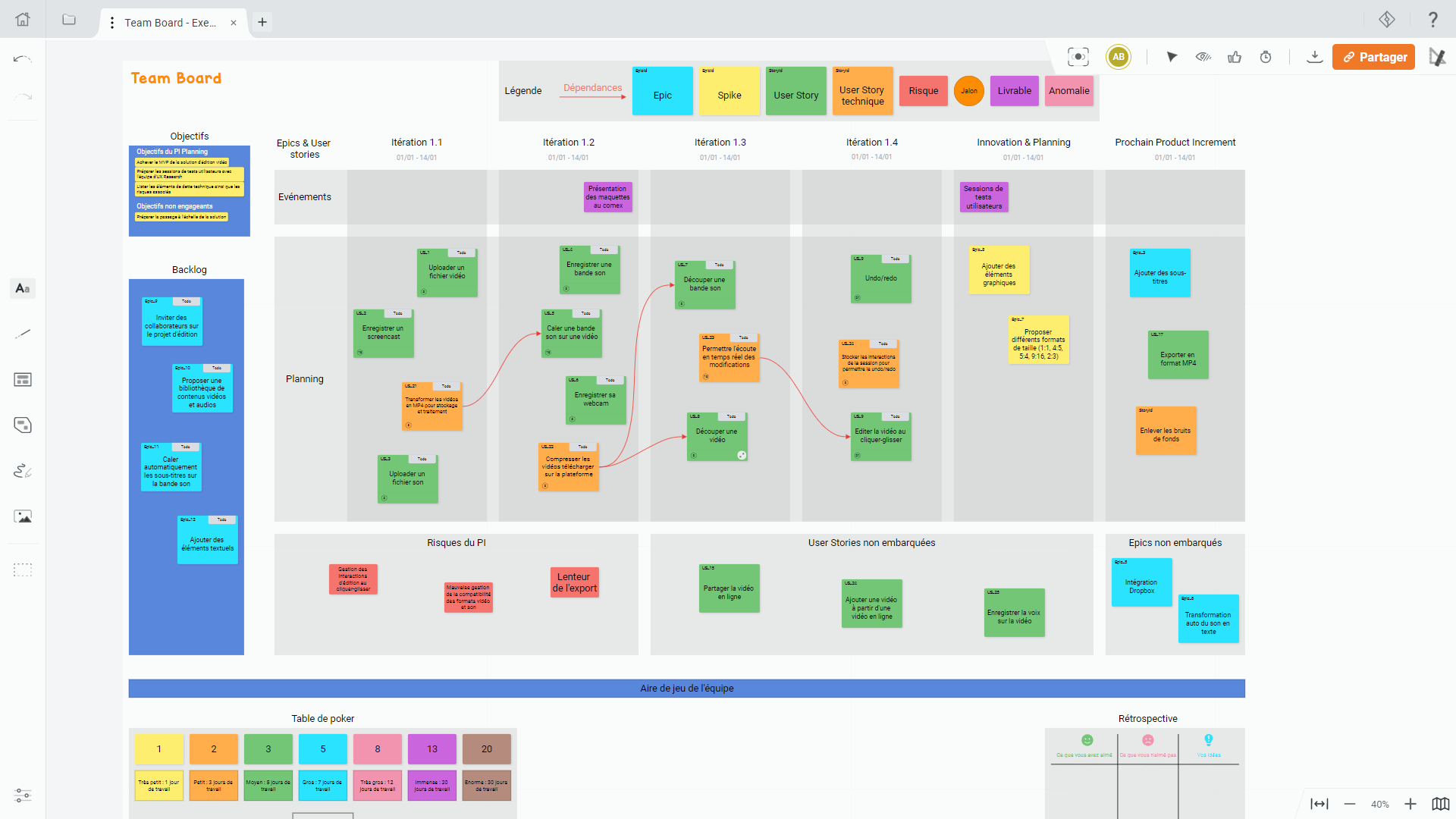 Draft.io - Draft.io - Team Board