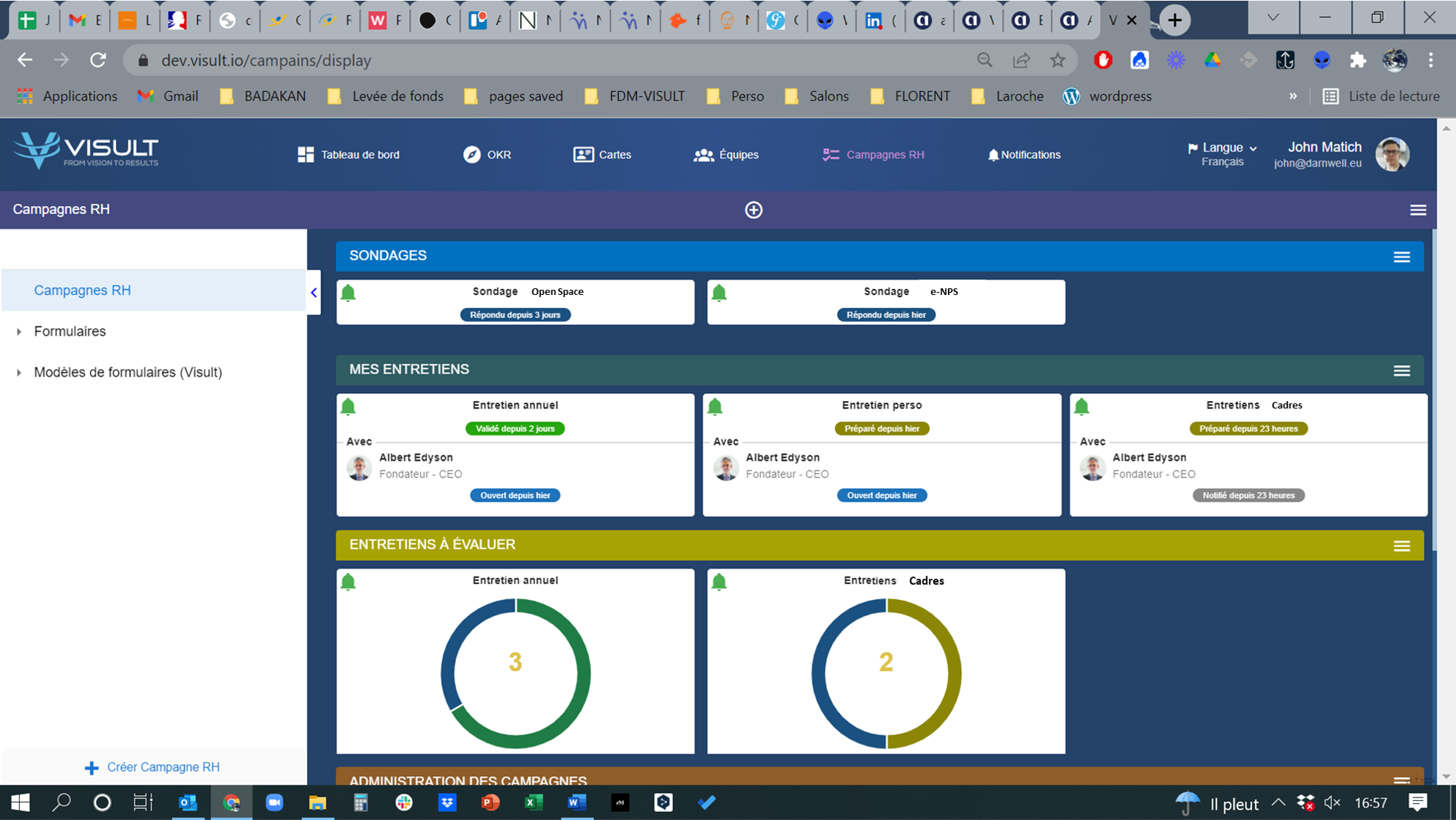 Review VISULT RH: Performance management platform - Appvizer