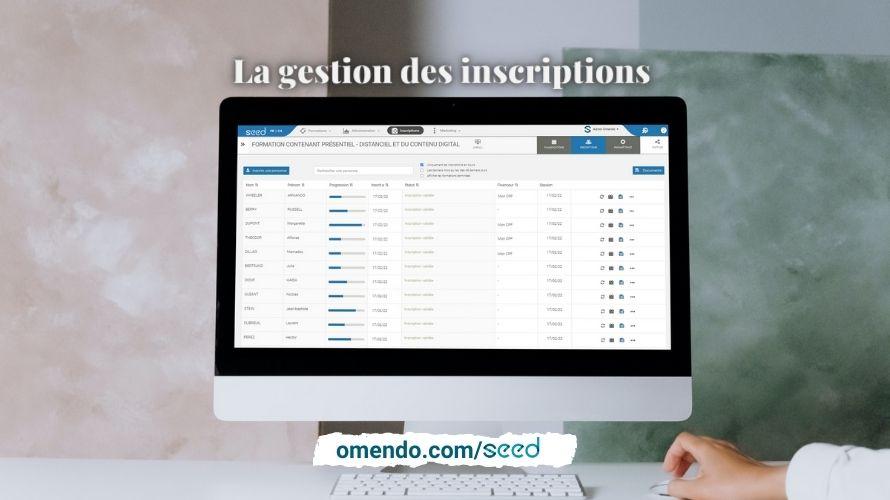 Plateforme SEED - Capture d'écran 2