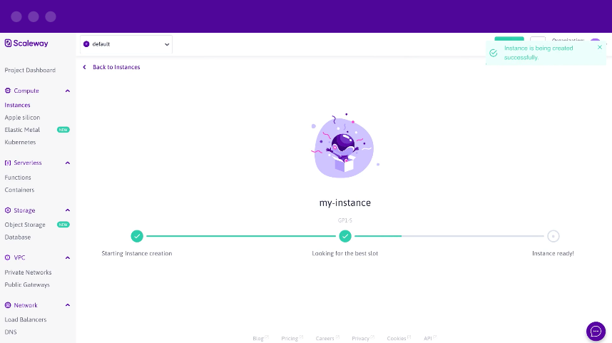 Scaleway - Un environnement d'outils complets pour vous offrir la meilleure expérience cloud possible