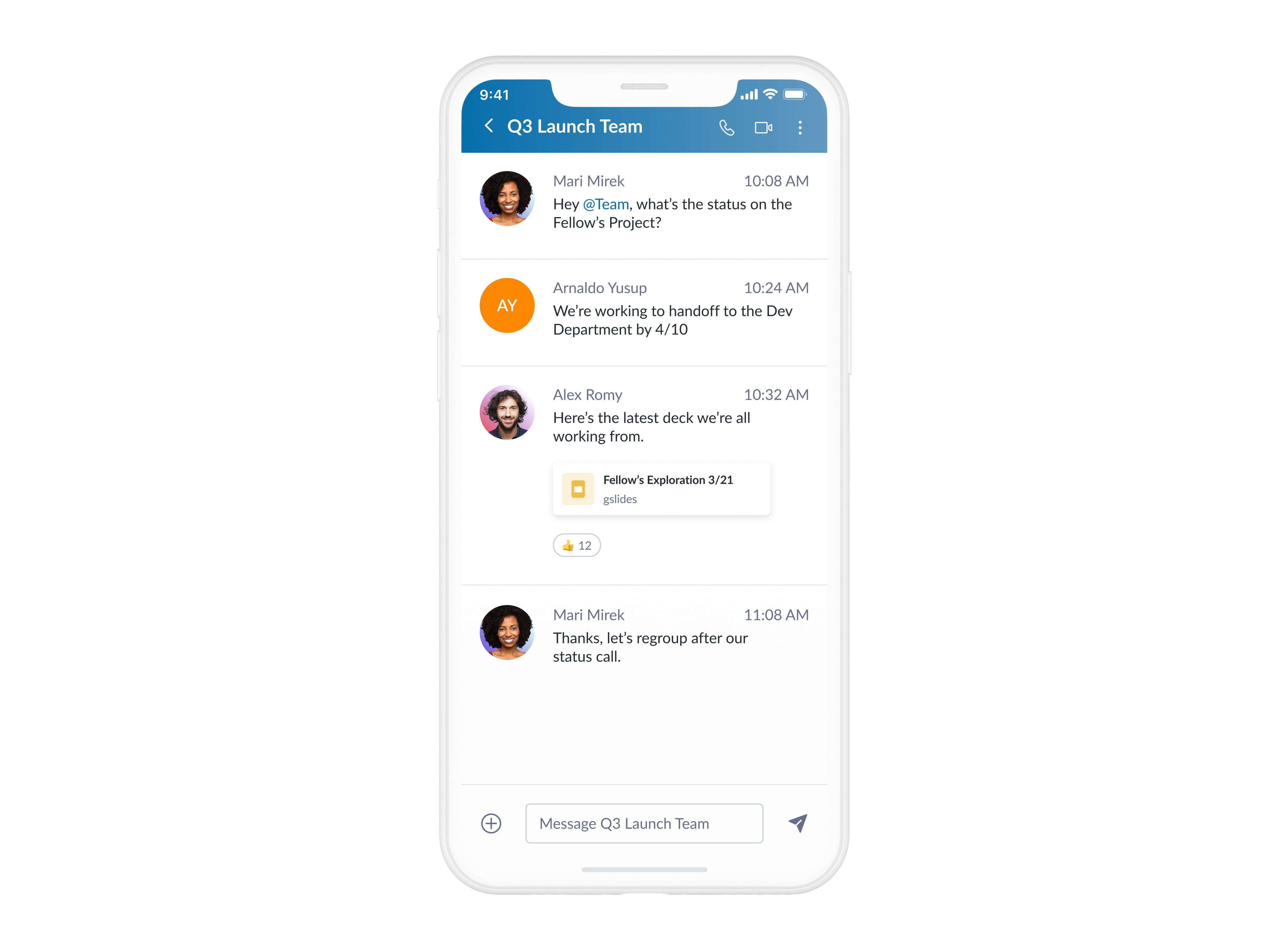 RingCentral - Messagerie