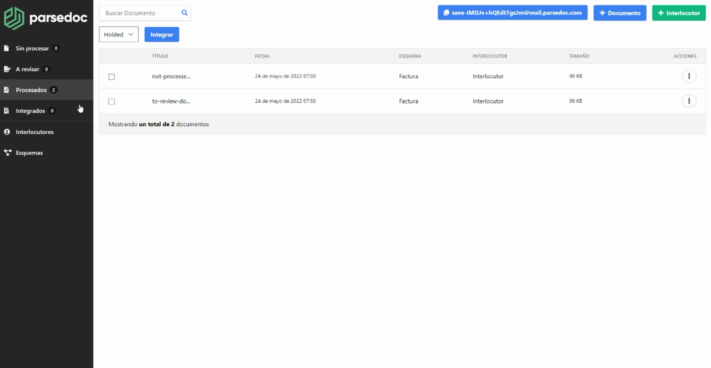 Parsedoc - Screenshot 2