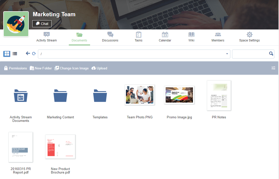 eXo Platform - Screenshot 5