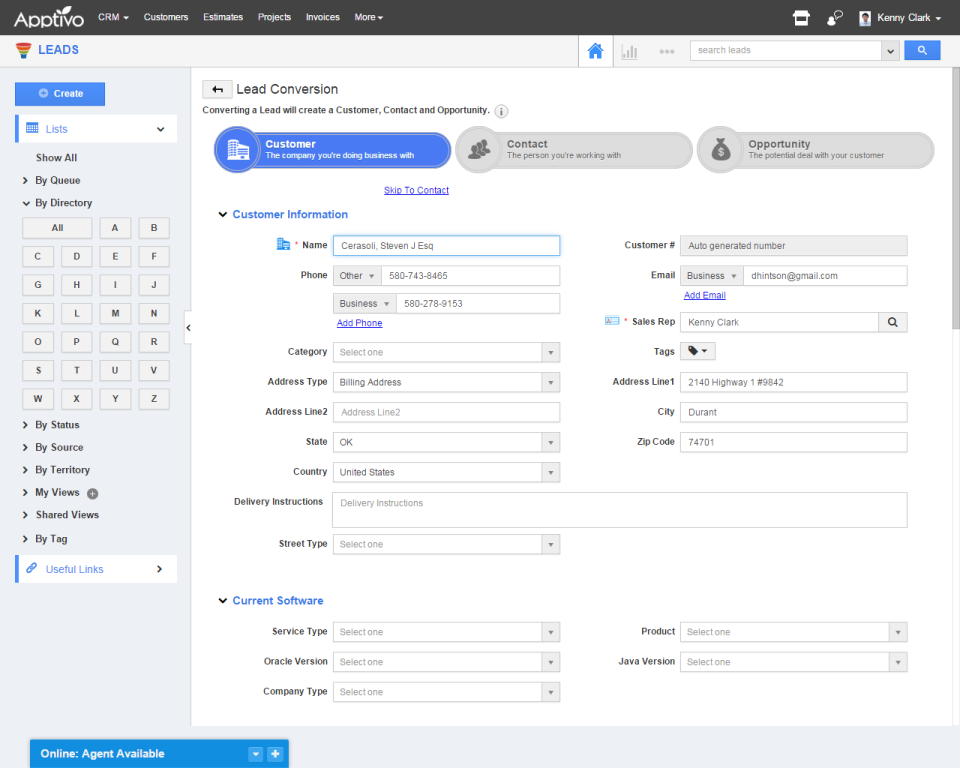 Apptivo CRM - Apptivo CRM-screenshot-3