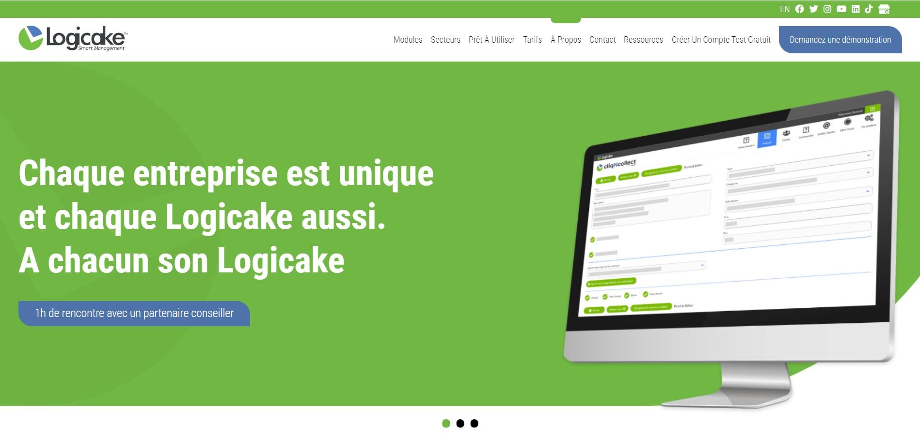 Avis Logicake : Solutions de gestion et communication pour les organisations - Appvizer