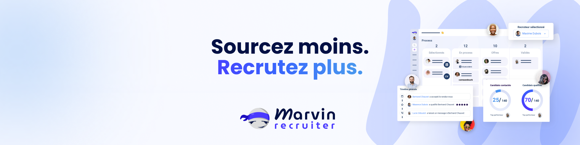 Avis Marvin Recruiter : ATS et CRM pour les recruteurs - Appvizer