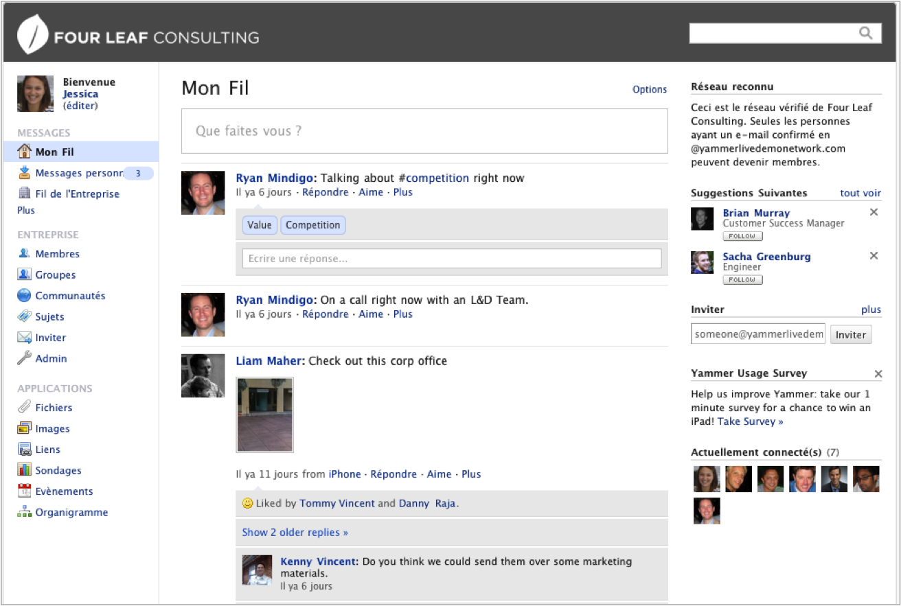 Yammer - Yammer: Conversations and posts, Task Manager, Publishing and Sharing Content