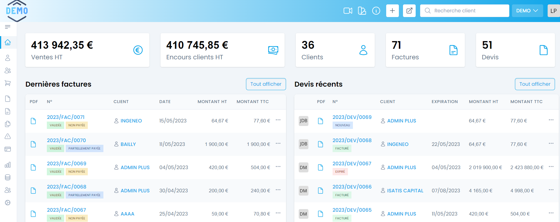 Avis Invoicing.plus : Logiciel de facturation simple et puissant - Appvizer