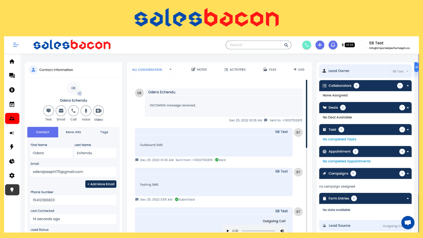 Sales Bacon - Screenshot 1