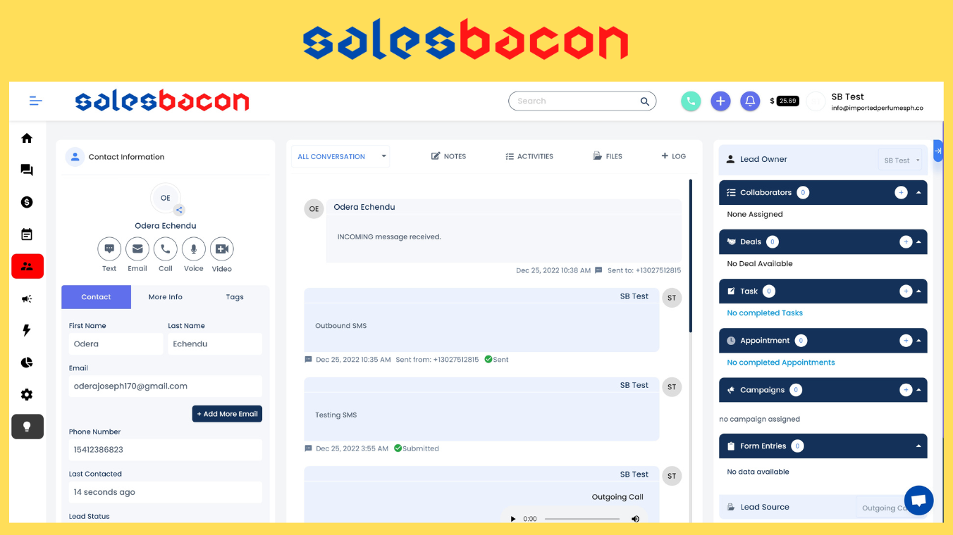 Sales Bacon - Screenshot 2