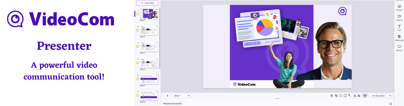 Review VideoCom Presenter: A powerful video communication tool - Appvizer