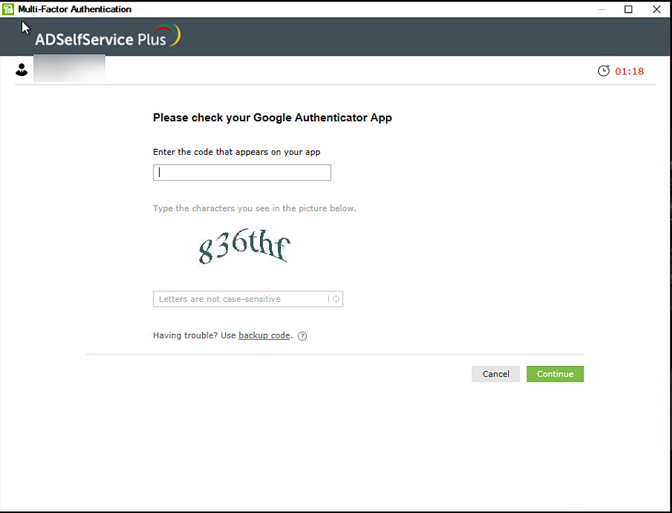 ManageEngine ADSelfServicePlus - Secure identities and network endpoints with MFA.