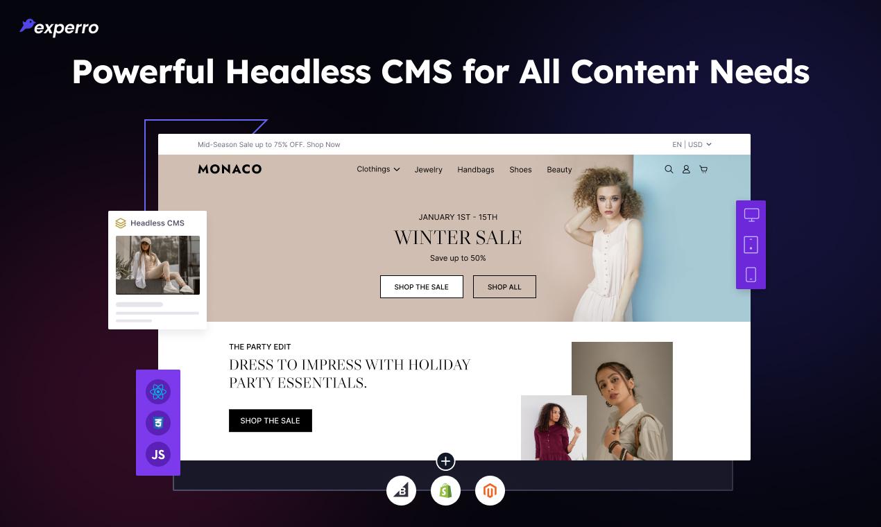 Experro - Experro - Headless CMS Experro - Experro - Headless CMS