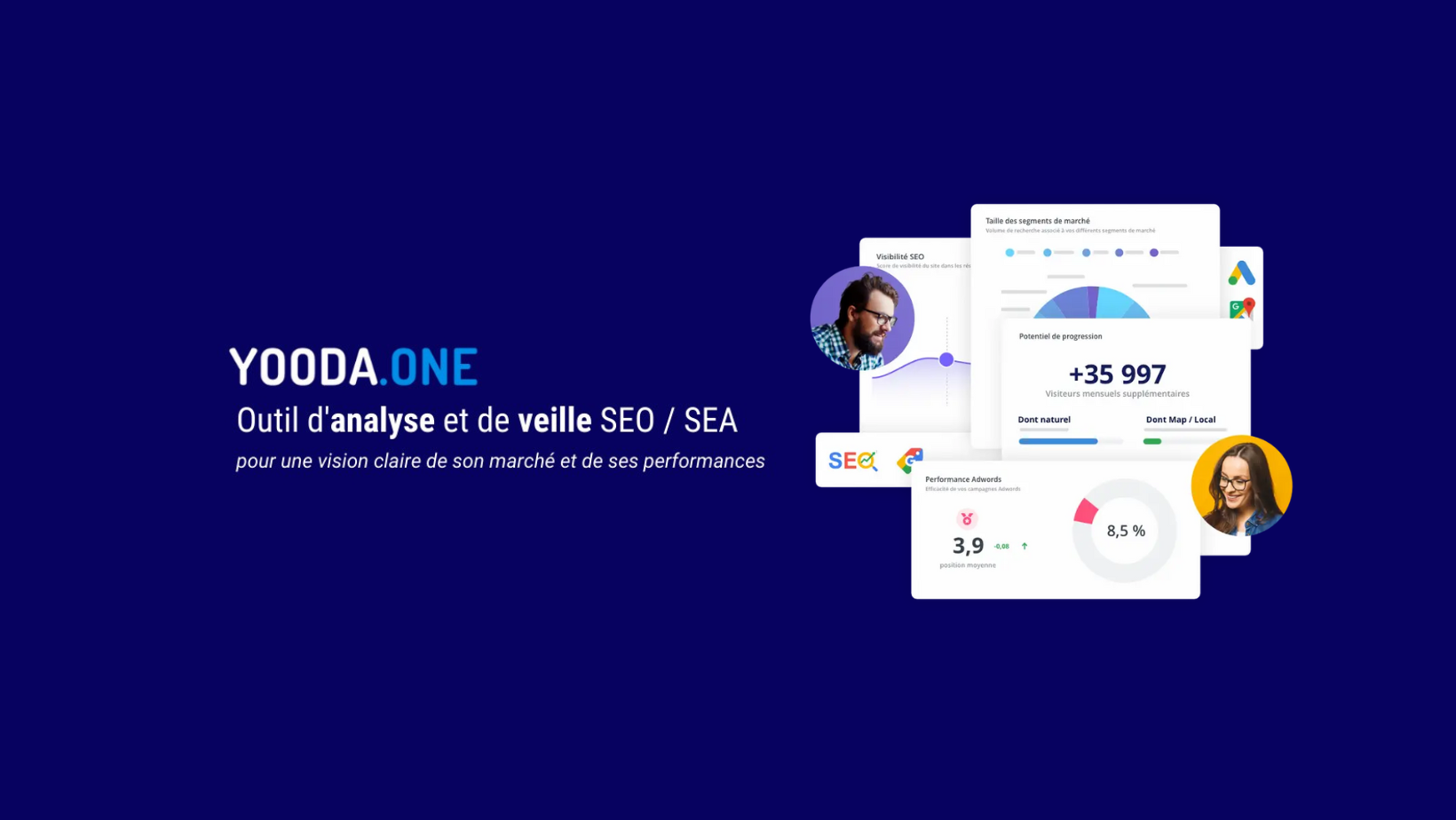 Avis Yooda ONE : L'outil pour orienter votre stratégie marketing sur Google - Appvizer