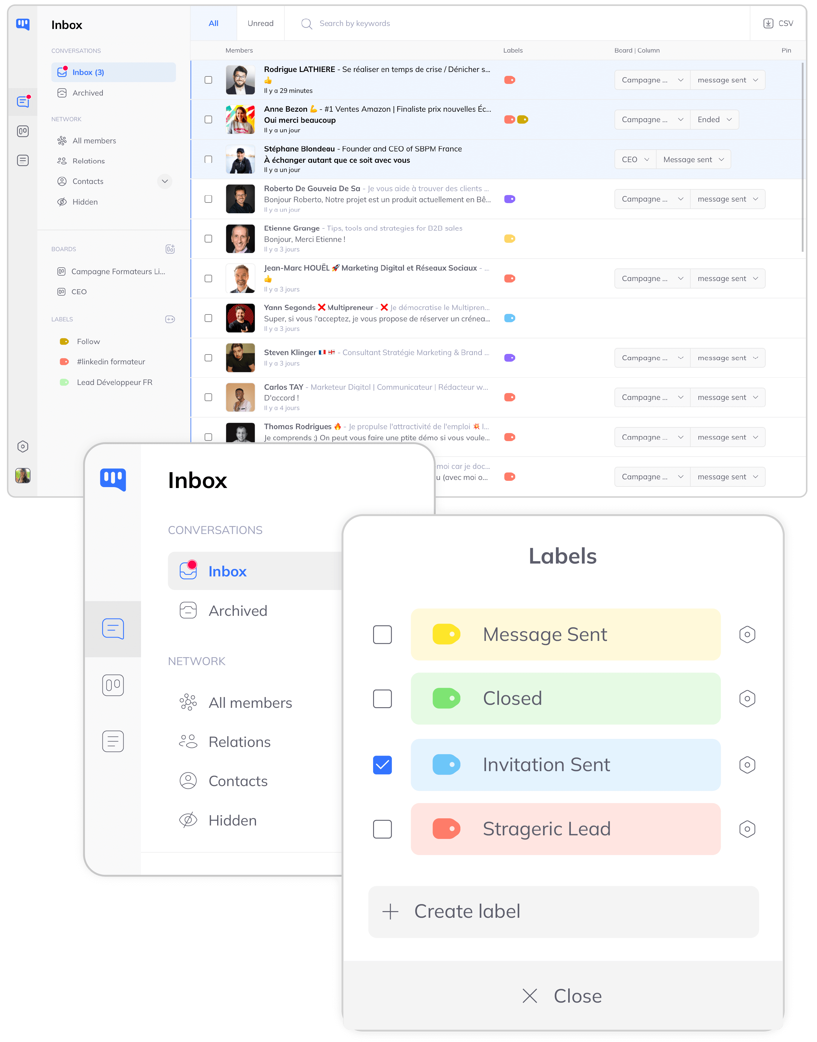 Kanbox - Smart inbox with filters and labels