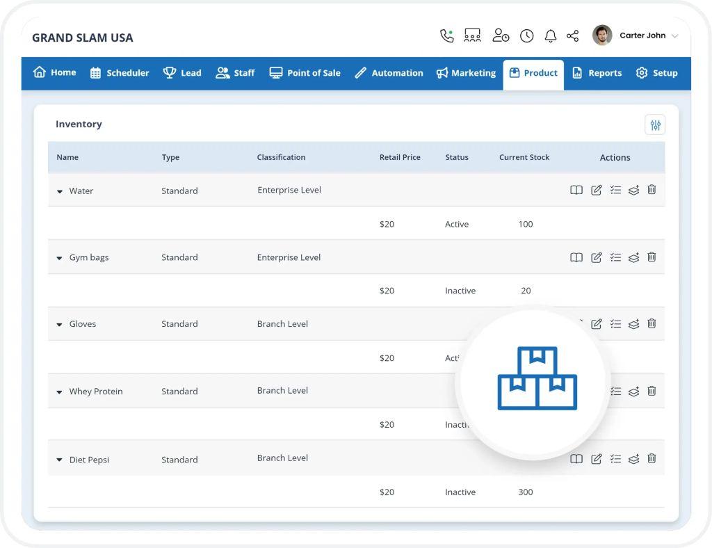 Wellyx Gym - Data Driven Inventory Management for Your Gym