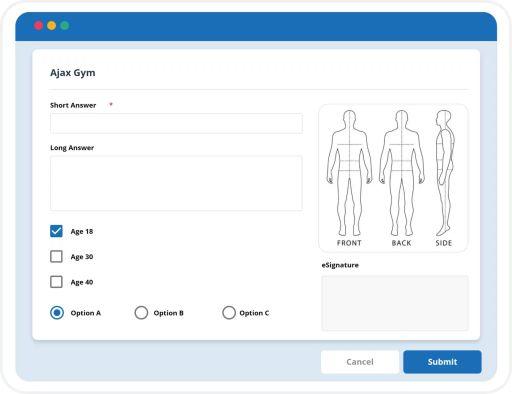 Wellyx Gym - Gyms Data Collection with Wellyx Gym Software