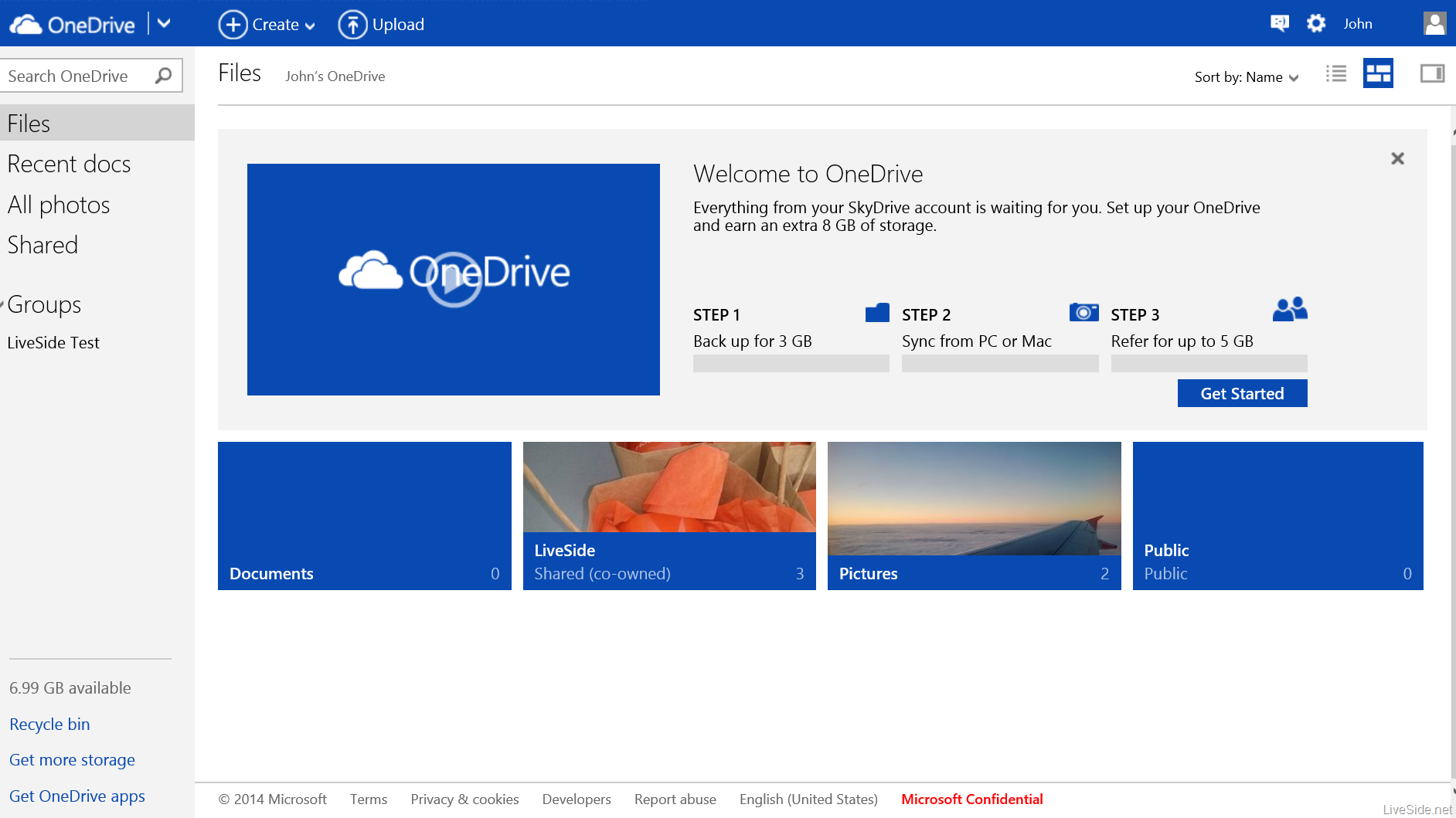 OneDrive - OneDrive: Contrat de niveau de service (SLA), Sauvegarde Automatique, Sauvegarde vers un NAS