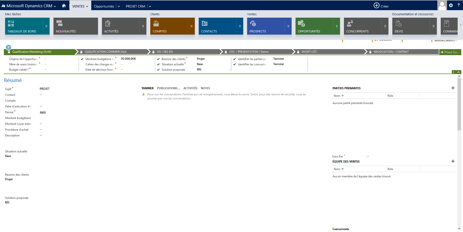 Microsoft Dynamics 365 - Microsoft Dynamics CRM: Contrat de niveau de service (SLA), Téléphone fixe, Application mobile