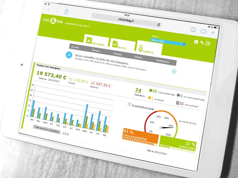 RoboCompta - RoboCompta: Tableau de bord comptable, Liasses fiscales, Consolidation et rapprochement