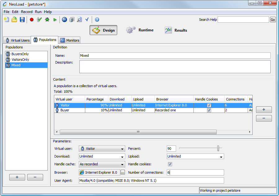 NeoLoad - NeoLoad: Compatible OS Linux, pruebas de carga, formación in situ