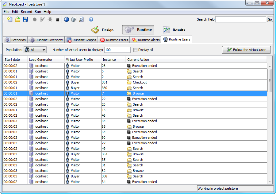 NeoLoad - NeoLoad: Communauté (FAQ, Forum), Rapports de tests, Editeur de code