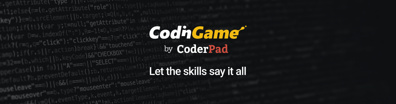 Review CodinGame by CoderPad: Quickly filter tech candidates with online screening tests - Appvizer
