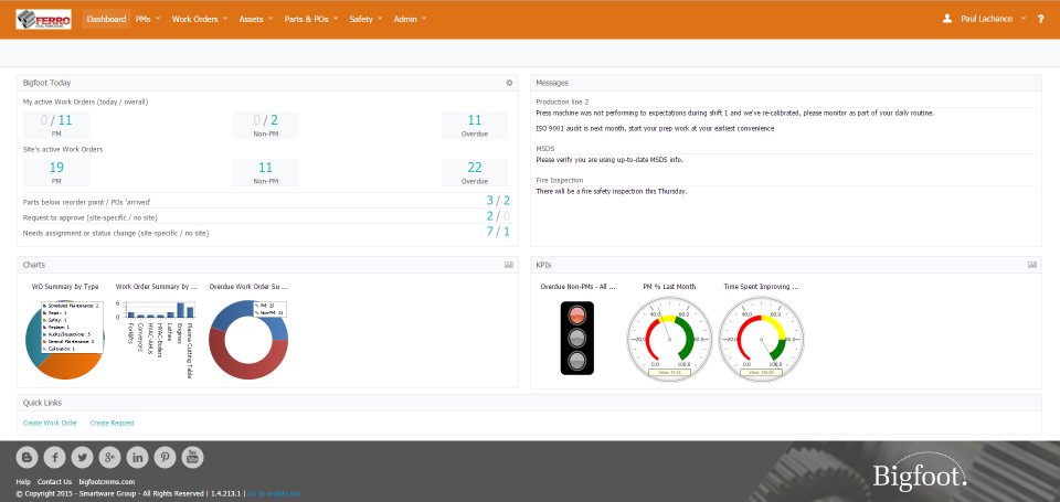 Bigfoot CMMS - Bigfoot CMMS-pantalla-0