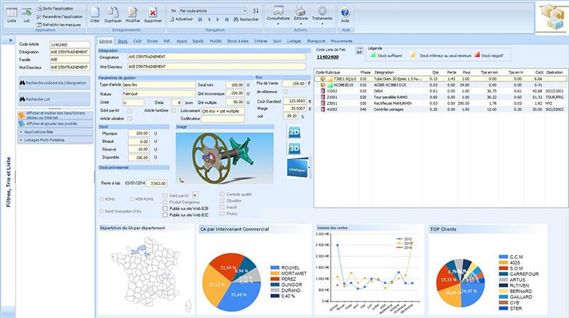 SILOG ERP - Silog ERP : Tableaux de bord et Business Intelligence