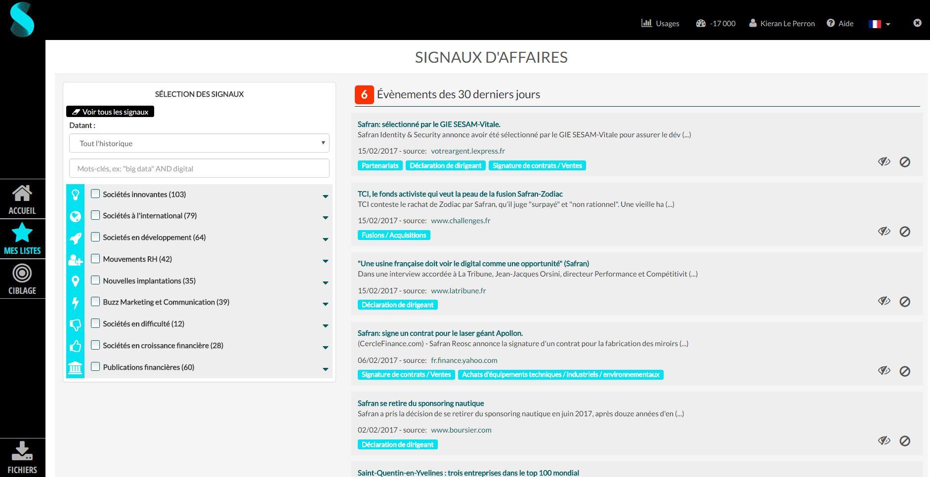 Sparklane - Approche B2B  Prospection Veille et collecte de données