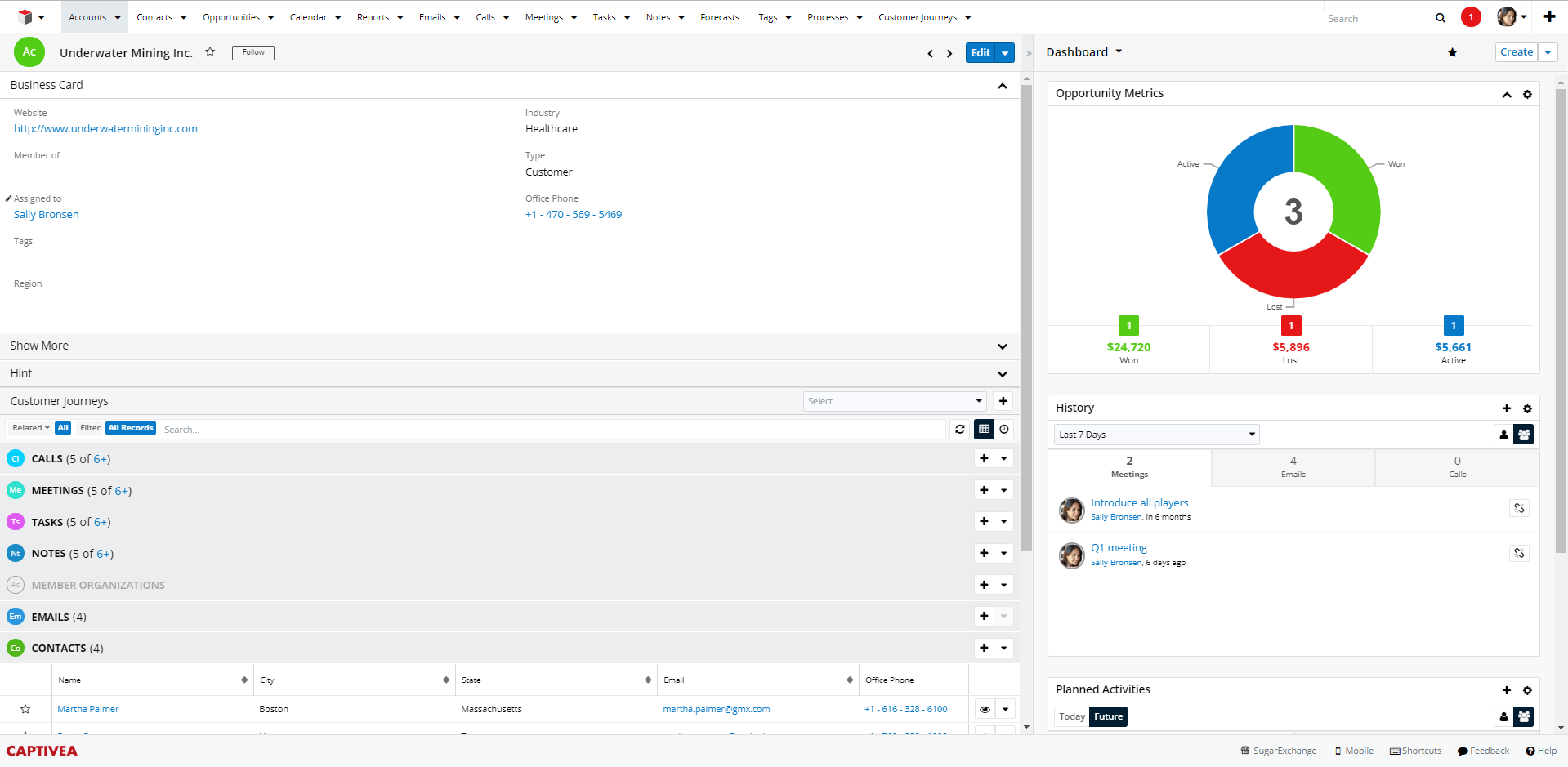 SugarCRM - Screenshot 3