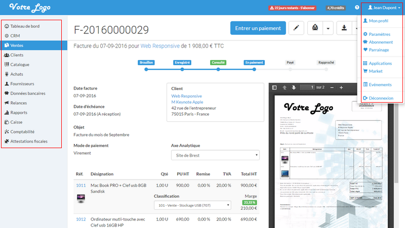 Evoliz - Evoliz-screenshot-2
