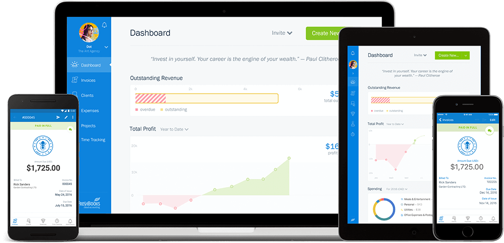 Review FreshBooks: All-In-One Small Business Invoicing and Accounting Solution - Appvizer