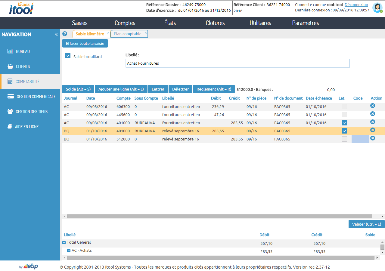 Itool Comptabilité - Capture d'écran 4