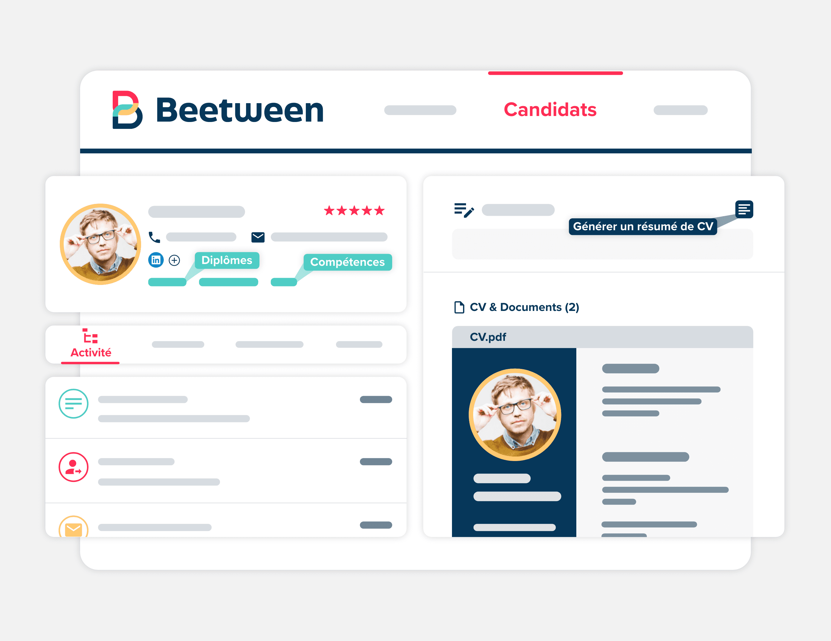 Beetween - Centralisez les données dans vos fiches candidats