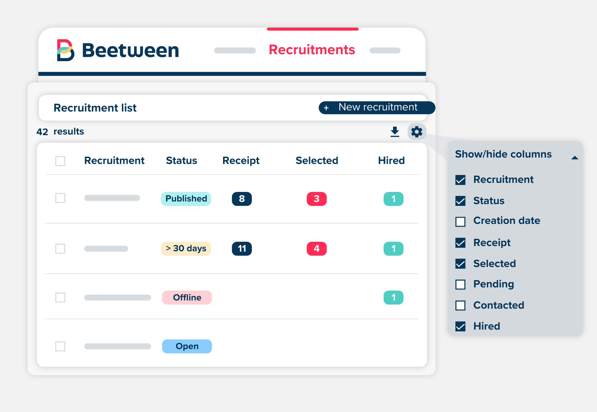 Beetween - Track all your job offers in one place