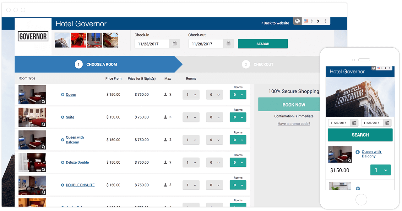 Cloudbeds Hospitality Software - Cloudbeds-Mybookings_governor@2x