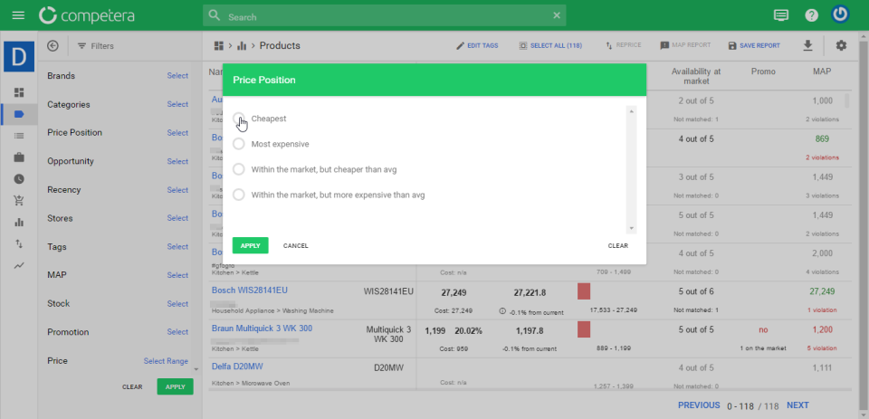 Competera Pricing Platform-screenshot-3 Competera Pricing Platform-screenshot-3