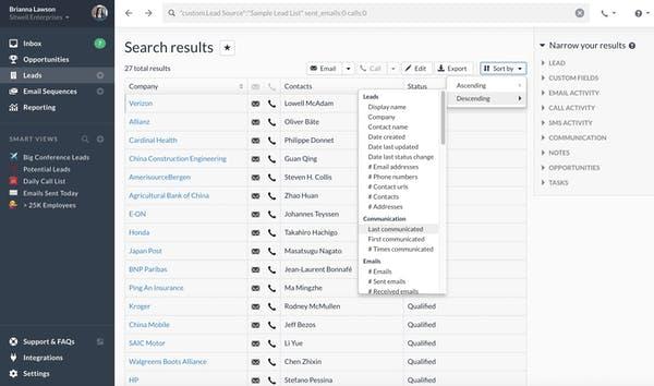 Close CRM-Close Contacts Close CRM-Close Contacts