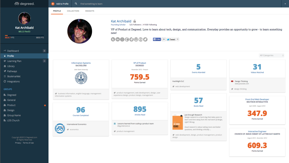 Degreed - Degreed-screenshot-1