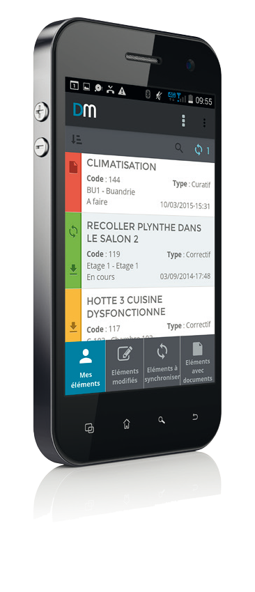 DIMO Maint - DIMO Maint CMMS offers great adaptability in terms of parametrization and clothes to Work (Mobility: Web access to remote locations and from smartphones and tablets, etc.)