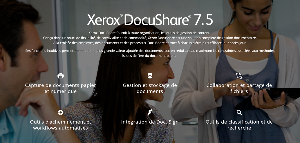 Avis DocuShare : Logiciel de partage de fichiers - Appvizer