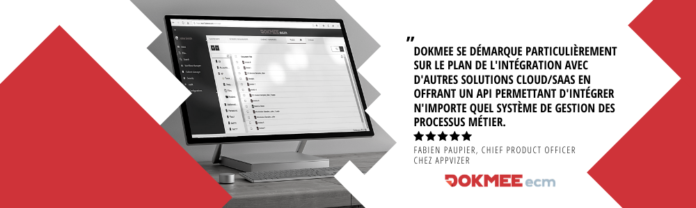 Avis Dokmee : Solution GED complète, facile et intuitive pour les PME/ETI - Appvizer
