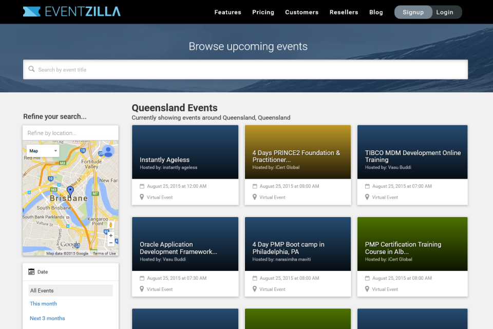 Eventzilla - Eventzilla-screenshot-1
