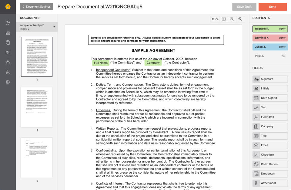 Xodo Sign (formerly eversign) - eversign-Schermate-3