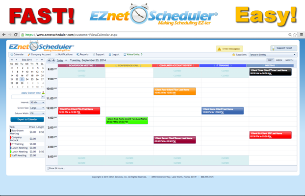 EZnet Scheduler - EZNET Programador-pantalla-0